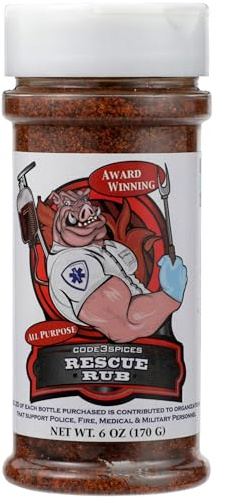 Code 3 Spices Rescue Rub, 6.5 Oz