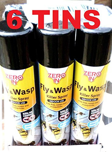 ZERO IN 6x Fly Wasp Mosquito Killer Spray