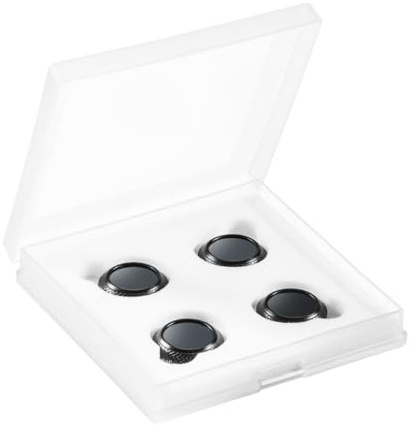 Walimex Pro Drohnenfilter Set DJI Mavic Pro (CPL, ND 4, ND 8, ND 16, inkl. Schutzhülle) schwarz