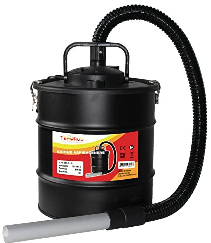 1PEZZO BIDONE ASPIRACENERE FUOCOVIVO 15 L