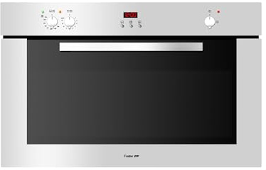 Forno a Gas 91 Litri 90 cm Inox Antimpronta 7193 047 KE