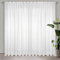 Eurofirany LUCY Tenda in Voile, Tenda Trasparenti con Fettuccia Arricciatenda - 1 Unità, Per Camera da Letto, Soggiorno, Cucina, Interni, 200x270 cm, Bianco