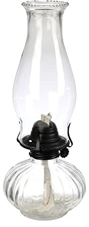 Petroleumlampe Öllampe für Innenräume Glasabdeckung Vintage Laterne Outdoor