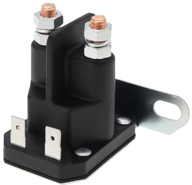 ECSiNG 12V 4 Connections Starter Solenoid Lawn Mower Magnetic Switch Ride-on Mower Starter Relay Switch for Quads Lawn Mower Lawn Tractors 1873611 725-04439