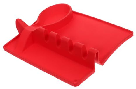 Gatuida Silicone Löffelablage Für Herdplatte Kompakter Küchenutensilienhalter Aus Lebensmittelechtem Für Kochlöffel Und Pfannenwender Modernes Design Platzsparend Und Praktisch Für