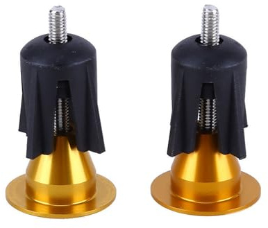 Ldabrye 1 Paar Bike Lenker Endkappen Fahrräder Fahrräder Lenker Grip End Stecker Aluminiumlegierungen Buntes Bike Lenker Endstopfen