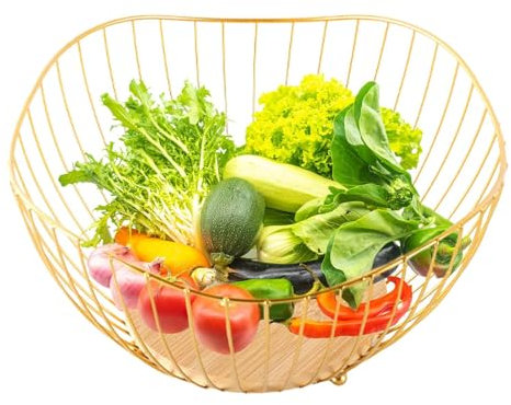 Panier De Rangement Bacs - Fruit Basket Metal | Portez-vous Détachable | Panier De Support De Fruits | Paniers De Fruits En Fil Noir | Rangement De Cuisine Multifonctionnel Et Organisateur Pour Les Pa