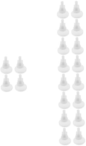 DIYEAH 5 Set Per Fissaggio Copriwater Resistenti Per Sedile Del Wc Sostituzione Facile E Duratura Accessori Per Adatti Tipologie Copriwater 4 Pezzi*5