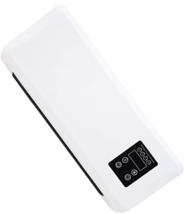 Gatuida Chauffage Mural ÉLectrique 2 En 1 Pour Salle De Bain Radiateur Soufflant Chauffage Rapide Et Climatiseur Portable Avec Protection Surchauffe Compact 42X18X12Cm