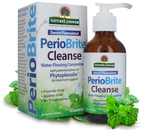 Nature's Answer - PerioCleanse Oral Cleansin - 120ml - Natural - Cleanses & Refreshes Oral Hygiene - Supports Healthy Gums & Mouth