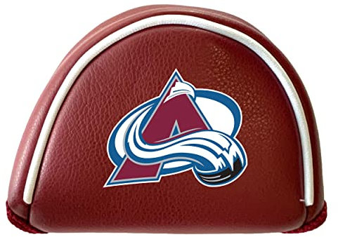 Team Golf NHL Colorado Avalanche Putter Cover - Mallet (Color) - Printed Team Golf NHL Putter Cover - Mallet Printed, Fits Most Mallet Putters, Easily Slips on and Secures with Velcro Closure