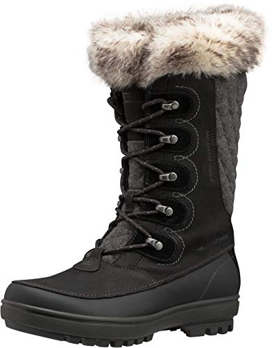 Helly-Hansen Womens Cold Weather Boot Garibaldi Vl Ski Footwear - Jet Black/Jet Black, 7F