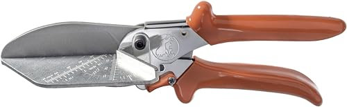 Original LÖWE Forbici oblique 3.304/HÜ con trasmissione a leva e attacchi a 45° per uso professionale nell'industria e nell'artigianato – adatto per tagli obliqui in listelli rigidi piatti