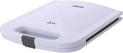 Jata SW551 Sandwichera con Placas Antiadherentes, 4 sándwiches enteros XXL, Sellado perfecto, Tostado rápido y uniforme, 1400 W, Fácil limpieza, Almacenaje vertical