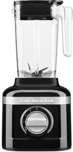 KitchenAid Blender - K150 - Bol en plastique sans BPA de 1,4 L - 3 vitesses et programme Impulsion - Noir onyx