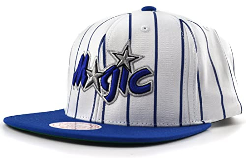 Mitchell & Ness NBA Retro Pinstripe Snapback Cap Orlando Magic