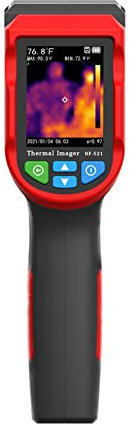 Termocamera professionale, Telecamera termica a infrarossi Rilevatore di riscaldamento a pavimento Termocamera for imaging della temperatura Termometro for termocamera da 2000 pixel Strumenti per la r