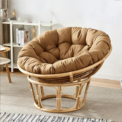 HOUSN 7,170 * 170, Papasansessel Kissen,Rund Papasan Sessel,Polster Für Papasansessel,Auflage,Polyrattan Sessel Hängesessel Kissen Papasan Stuhlkissen,(Nur Stuhlkissen)