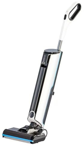 Good Homie Aspiradora En Seco Y Húmedo, Limpiador De Pisos Portátil, Succión Y Lavado con Trapeador Tres En Uno, LED Digital, Pantalla De Autolimpieza, Apto para Todos Los Pisos De Madera, Baldosas