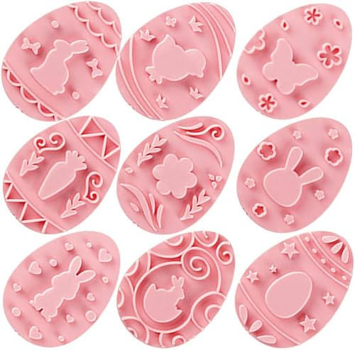 Pasqua Formine Biscotti, Tagliabiscotti 3D Pasqua, Formine per Biscotti Plastica Set, Formine Biscotti Pasqua, Stampini Biscotti Pasquali, Pasqua Tagliabiscotti (A)