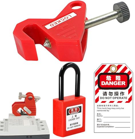 Verrouillage du disjoncteur - Dispositif de verrouillage électrique, verrouillage de verrouillage durable, verrouillage de sécurité du disjoncteur, boîte de distribution - Dispositif d'isolation pour