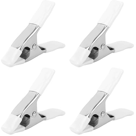 4pcs Dress Clips, 10.6cm/4.17in Clothing Clamps Pin for Wedding Bridal Cinch Chip Fitting Clothes, Waist Cincher Spring Clamps Mannequin Clothespins Designers & Photographers