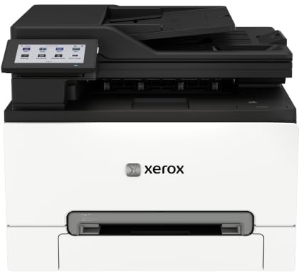 Xerox Impresora láser Color inalámbrica C305ae Todo en uno – 30 ppm, Pantalla táctil de 4,3 Pulgadas, Impresora, escáner, copiadora y fax, Impresora Premium