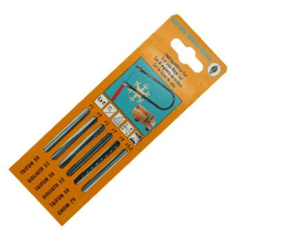 Corvus A600082 lama per sega da traforo, colore argento (pezzi)