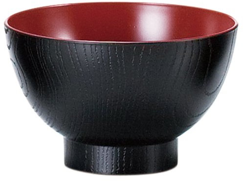 Lavadora correspondiente laca sopera sopera grande negro de granos en 30.067 roja (Jap?n importaci?n / El paquete y el manual est?n escritos en japon?s)