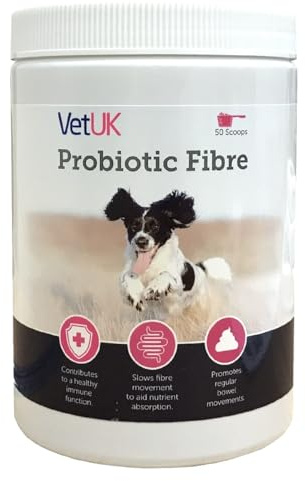 VetUK Probiotic Fibre for Dogs 500g