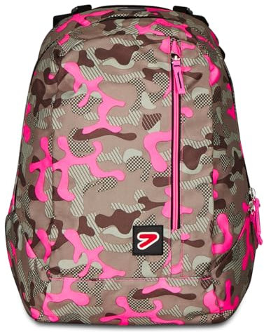 Seven Zaino Double Fuxia Fluo Camouflage