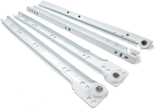 FURNICA Roller Drawer Runners/Slides (250mm)