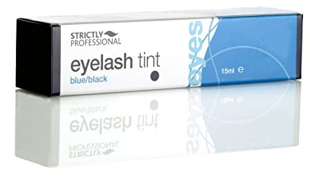 Strictly Professional Eyelash & Eyebrow Dye Tint Basic Tinting Kit Tint Lash (Eyelash Tint Blue/Black-15g SPE7520) - Tint only, no developer