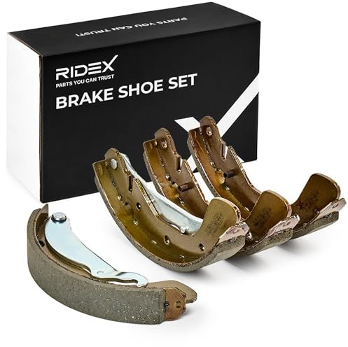 RIDEX 70B0004 Juego de zapatas de frenos Trasero con palanca sin cilindro de freno de rueda Compatible con OPEL Corsa C Hatchback X01