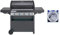 Campingaz Barbecue à Gaz Class 4 LBD, 4 Brûleurs en Inox, Puissance 12,8 kW + Campingaz Tuyau Souple à Visser de 1,25 m pour Barbecue à Gaz