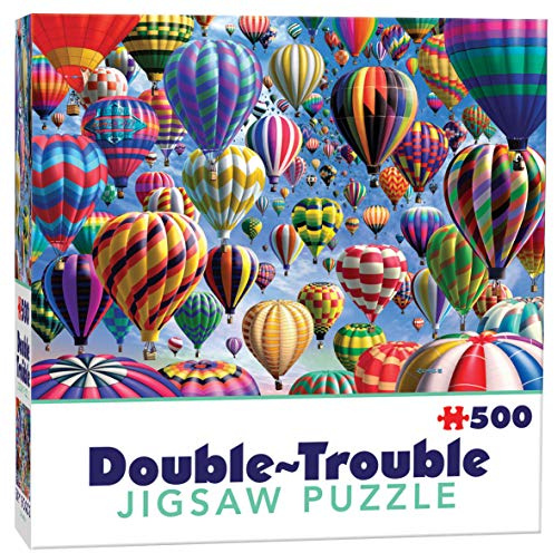 Cheatwell Games Double-Trouble 500 Piece Jigsaw Puzzle Balloons, Balloon