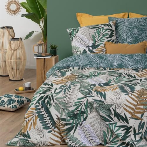 Atmosphera - Parure de lit Tropik en Coton 240x220 cm