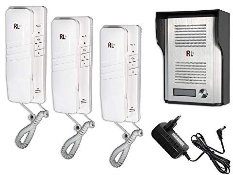 Interphone Mural avec 3 Cornes ouvre-Porte avec Touches interphone Portail RL-3203A CW553