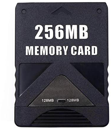 OSTENT High Speed 256MB Memory Card Stick Unit Compatible for Sony Playstation 2 PS2 Slim Console Video Games
