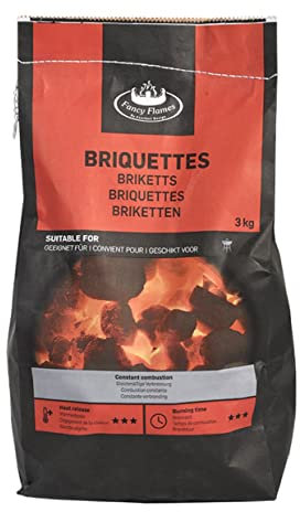 Esschert Design Briketts zum Grillen geeignet 3 kg