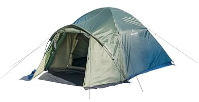 BravEarth Jaguar, Tenda da Campeggio Unisex Adulto, Verde, 3 Persone