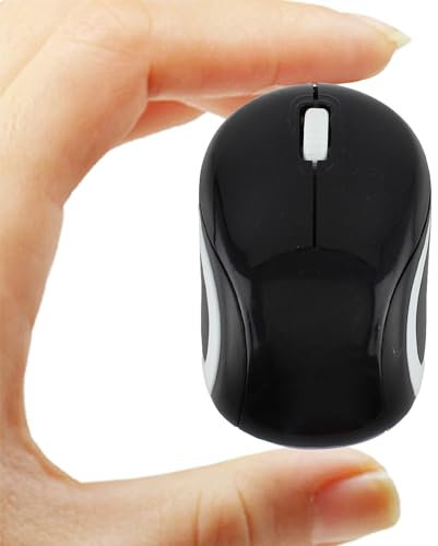 Mini souris sans fil mignonne pour ordinateur portable, petite taille, portable, compacte, voyage, souris optique USB, 3 boutons, 1600 dpi, souris sans fil pour PC, ordinateur portable, MacBook,