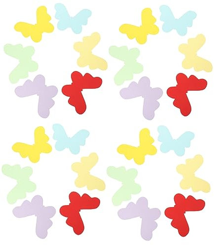 COHEALI 144 Stk Blumenausschnitt classroom decorations partydekoration Papierblumen-Wanddekoration kinder basteln dekoratives Ausschnittdekor Papierdekor Frühling und Sommer schmücken