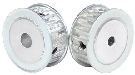 SSIMOO Riemenscheibe T5-20T Bohrung 5/6/6,35/7/8/10/12/14/15/16/17/18/19/20 mm Zahnriemenscheibe Zahnteilung 5 mm for Kraftübertragungsteile kindly (Size : 12 mm, Color : 1pc-11 mm)