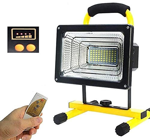 CAFIEDR Proyector LED 500W 6000LM Luces de Trabajo LED | Luz de inundación Recargable portátil para Exteriores, Foco para Acampar, Luces de Seguridad de Emergencia Impermeables IP65