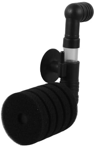 COLLBATH Aquariumfilter Sauerstofffilter Aus Kunststoff Mit Saugnapf Kompakt Für Kleine Aquarien Fischbecken Aquarienzubehör