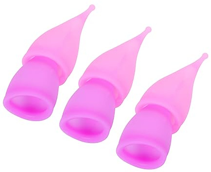 FRCOLOR Coppa Mestruale in Silicone 30ml Morbida e Flessibile, 6 Pezzi per Donne, per Nuoto e Uso Notturno senza Perdite