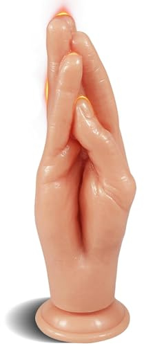 MACQIU Plug anal en forme de poing, Dilatateur anal sex toýs pour homme femme, Sex toys butt plug femme gode plug, Plug Anale Sextoy prostate homme dildo (Couleur chair, Main)