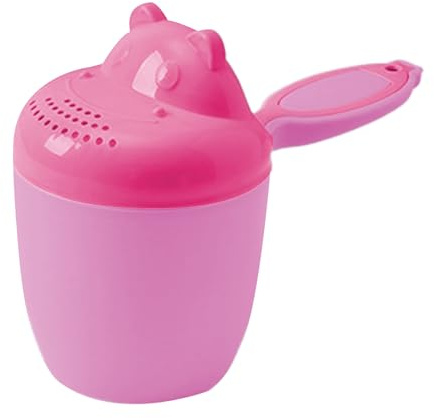 Vesidoloy Enjuagador De Baño para Bebés,Taza De Enjuague para Champú - Cubo De Dibujos Animados para Verter con Seguridad para Champú Ducha Bañera Niños Lavado De Cabello