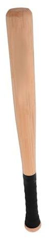 POPETPOP Mazza Baseball in Legno Solido Leggera Ergonomica Antiscivolo per Allenamento Sportivo Outdoor Adulti e Ragazzi